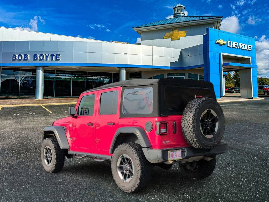 2018 Jeep Wrangler Unlimited Sport S